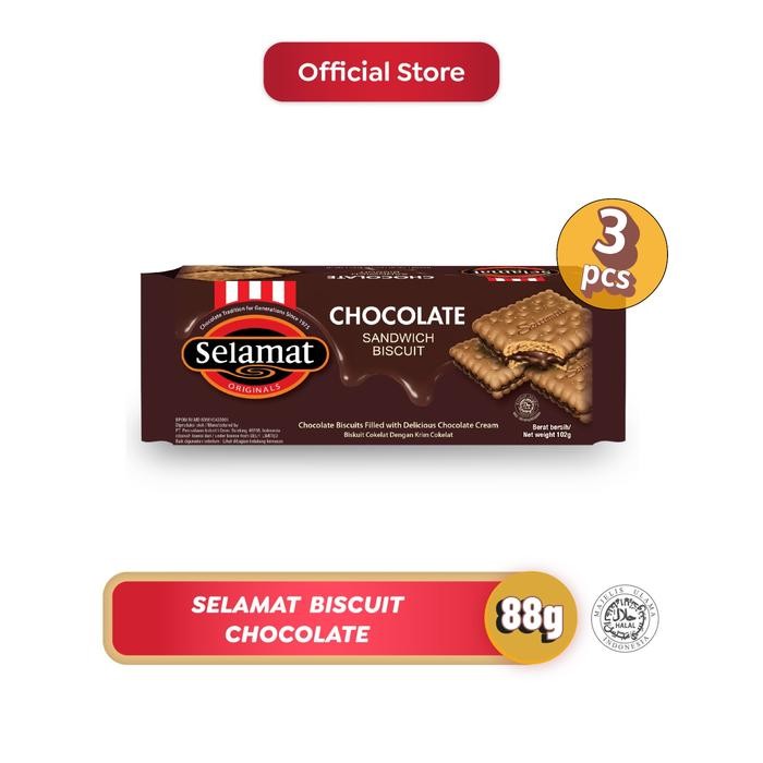 

Selamat Biscuit Chocolate 88 g - 3 pcs