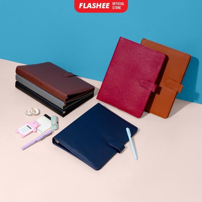 

New Flashee Binder Polos Exclusive B5 26 Ring Agenda Viral B5 Polos Ring 26 Binder Organizer B5