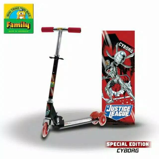 Murah Jne,Sicepat - Scooter Anak Roda 3 Rem Injak Family Sc-7805 Terlariss 