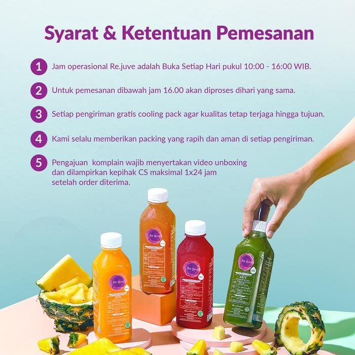 

Pilihan- Re.Juve - Green Guava 250 Ml (Cold-Pressed Juice/ Jus)