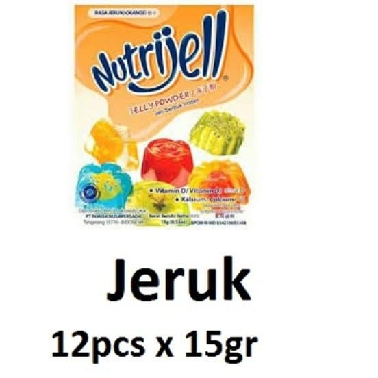 

Stok Baru Nutrijell Jeruk 15gr pak isi 12pcs