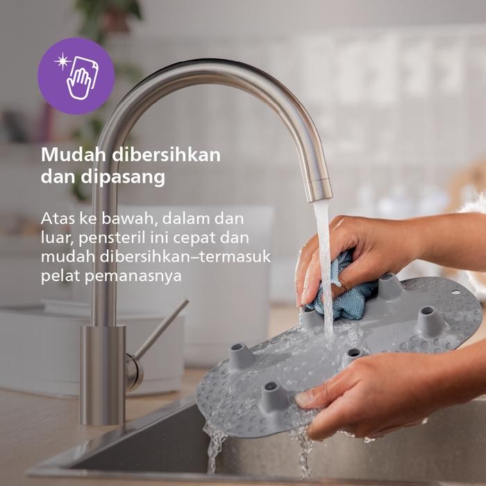 Pilihan- Philips Avent Sterilizer Alat Steril Botol Susu Bayi Terbukti Hilangkan 99,9% Kuman