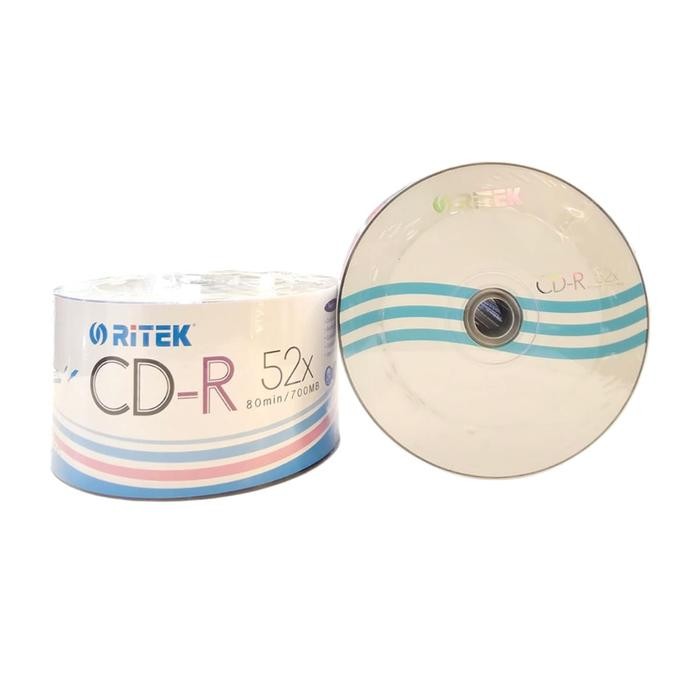 Pilihan- Cd-R Ritex 1 Box Isi 50 Pcs/ Isi 50 Keping