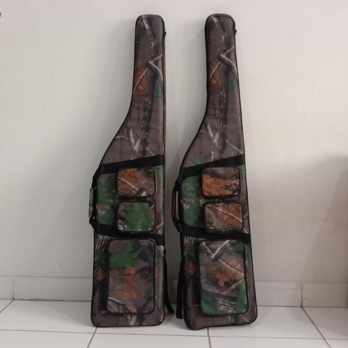 DISKON tas senapan camo saku 3 busa tebal READY STOCK