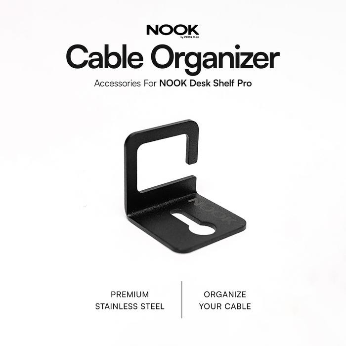 

TERBARU! CABLE ORGANIZER for NOOK Desk Shelf Pro