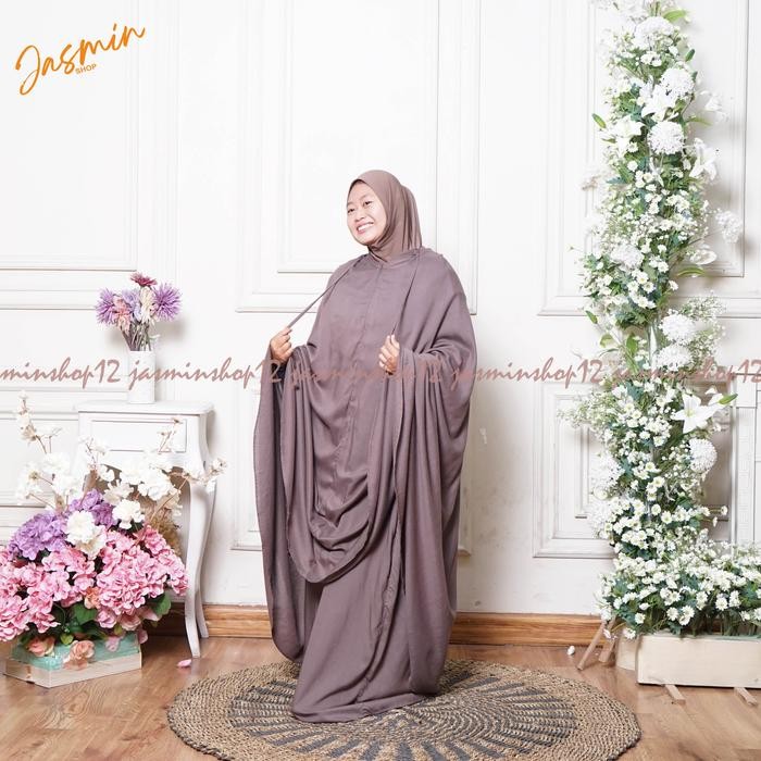 Pilihan- Mukena Rayon Jumbo Katun Rayon Premium Mukena 2In1 Rayon Mukena Dewasa Jumbo Mukena