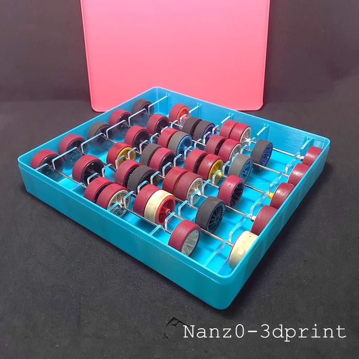 Pilihan- Kotak Ban Tamiya Untuk 10 Pasang Aksesoris Toolbox Tas Mini 4Wd - N0