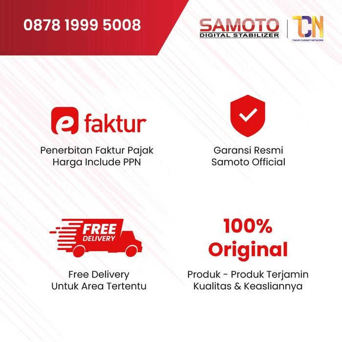 Murah Samoto Stabilizer 10000Va Stavolt Single Phase Stavolt Smt10000Va Stabiliser Ac Automatic