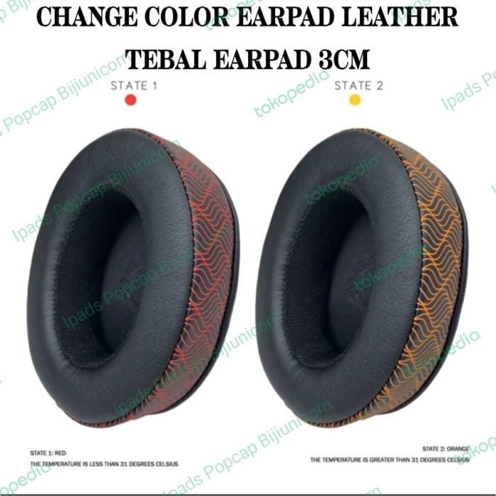 Sepasang Earpad Busa Headphones Philips SHP9500 SHP9600 SHP 9500 9600