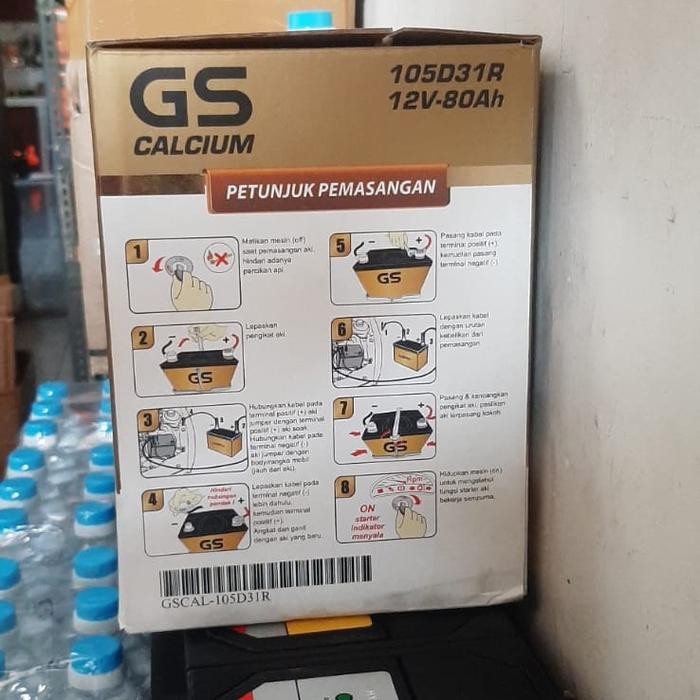 Stok Terbatas Aki Hyundai H1, Hyundai H-1 Gs Astra Calcium 105D31R Terlariss 