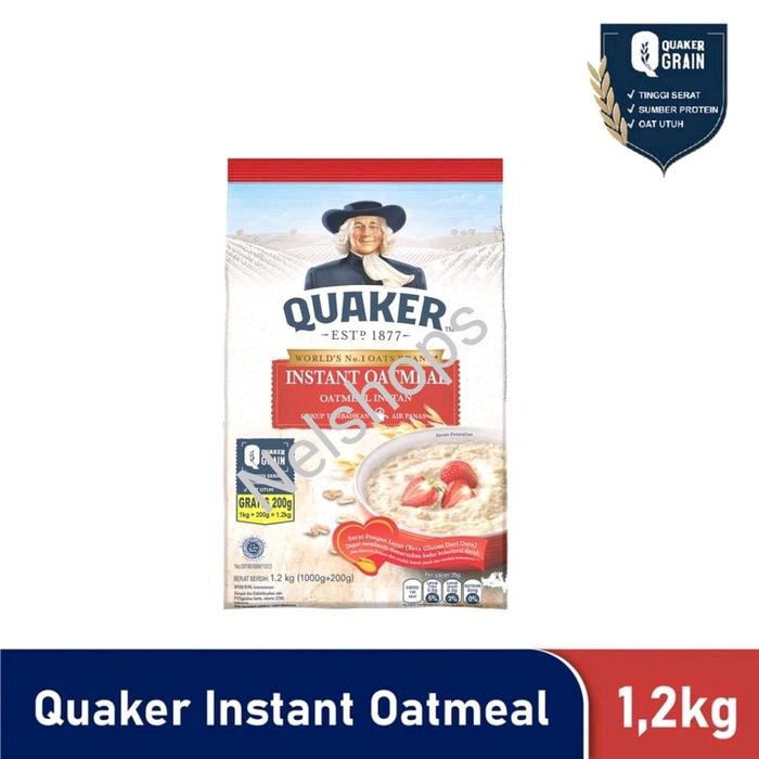 

Quaker Instant Oatmeal 1200Gr 1.2Kg