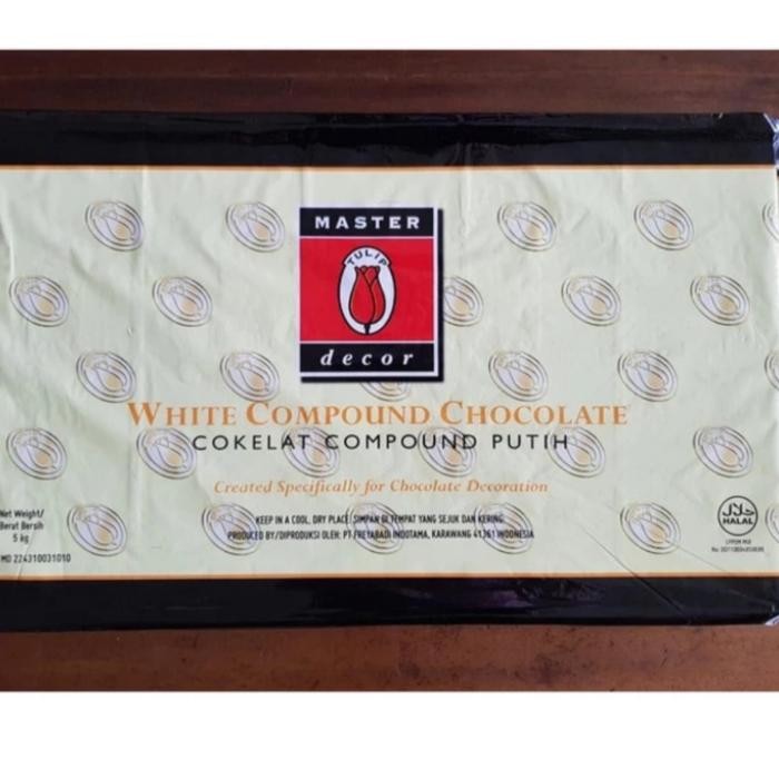 

tulip white chocolate compound 5 kg