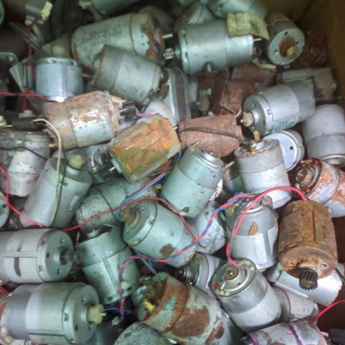DINAMO DC EX PRINTER 12V 24V KONDISI MATI