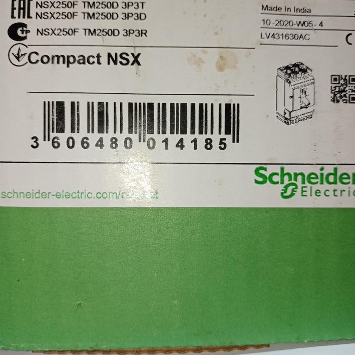 Mccb Schneider NSX 250F 250A 3P