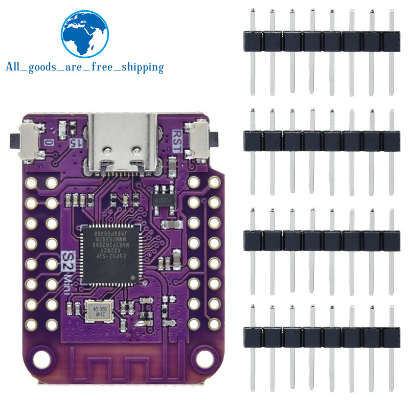 ESP32 S2 Mini WIFI Board Based ESP32-S2FN4R2 ESP32-S2 4MB FLASH 2MB PSRAM MicroPython For Arduino