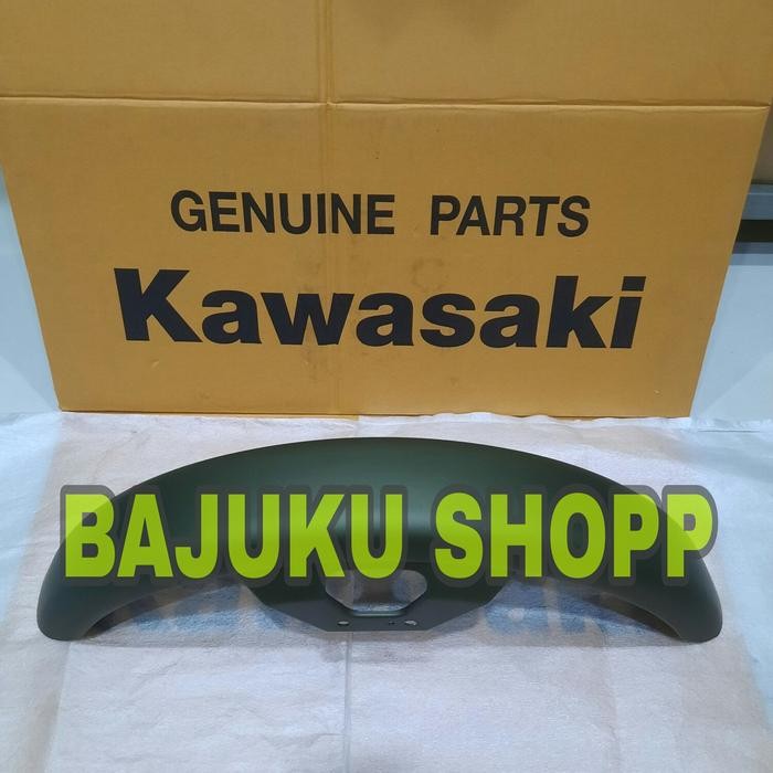 Spakbor Depan Kawasaki W175 W175 Se Hijau Doff Original Kawasaki
