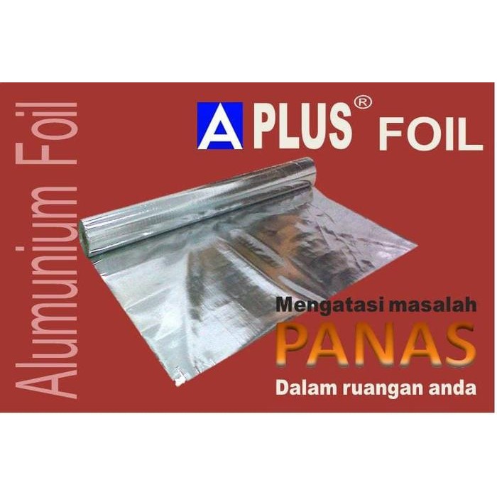 Alumunium Foil Double Side Aplus peredam panas atap murah Tangerang