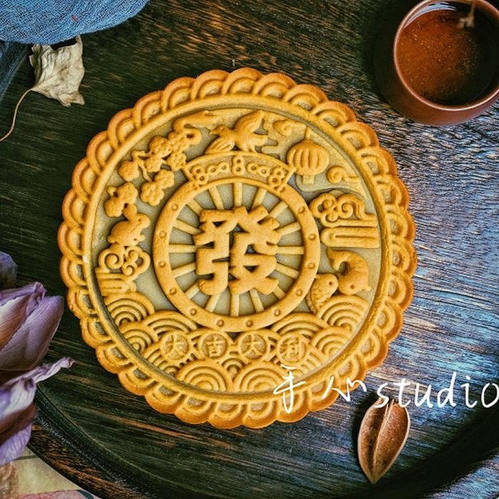 Cetakan mooncake jumbo cetakan kue bulan 500gr cetakan kue bulan mooncake mold jumbo