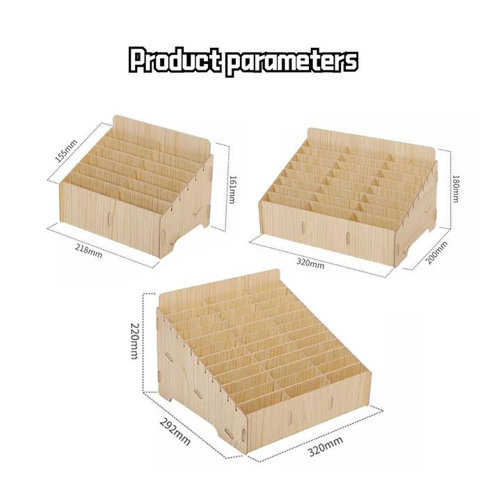 12/24/36 Slot Rak Hp Service Management Box kotak penyimpanan hp rak penyimpanan hp