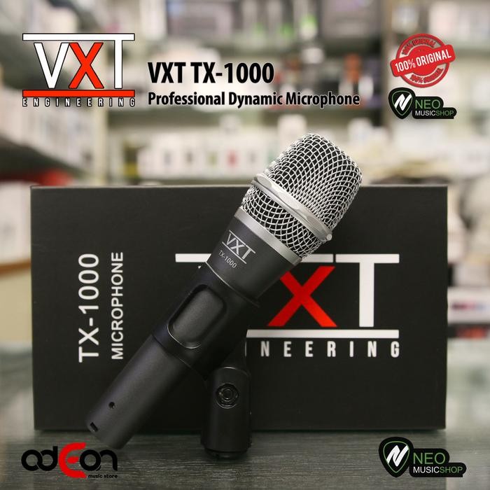 Vxt Tx1000 Tx-1000 Professional Dynamic Microphone