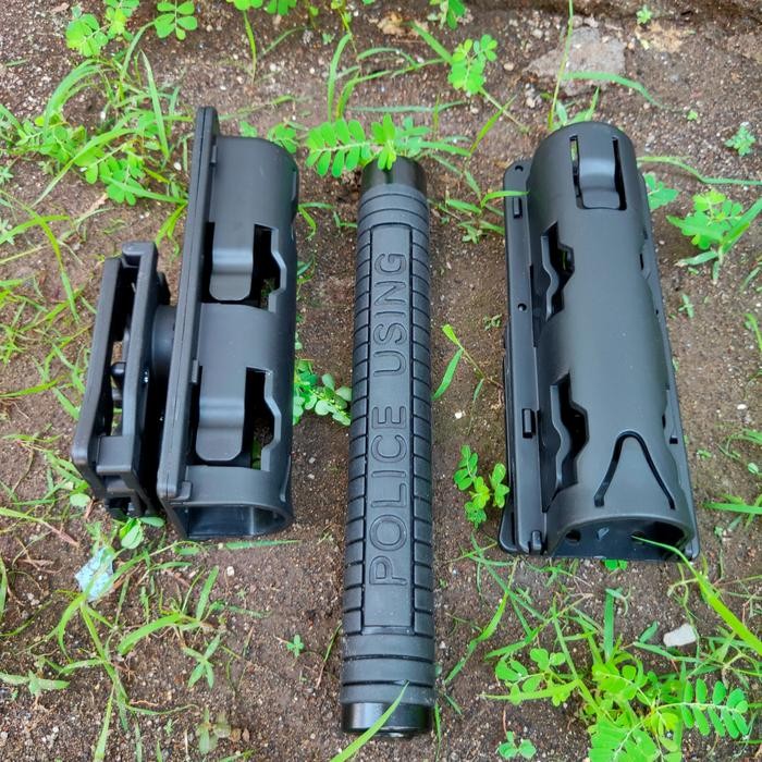 FREE ONGKIR Sarung holder holster 20cm tongkat baton polri esp baton stik stick