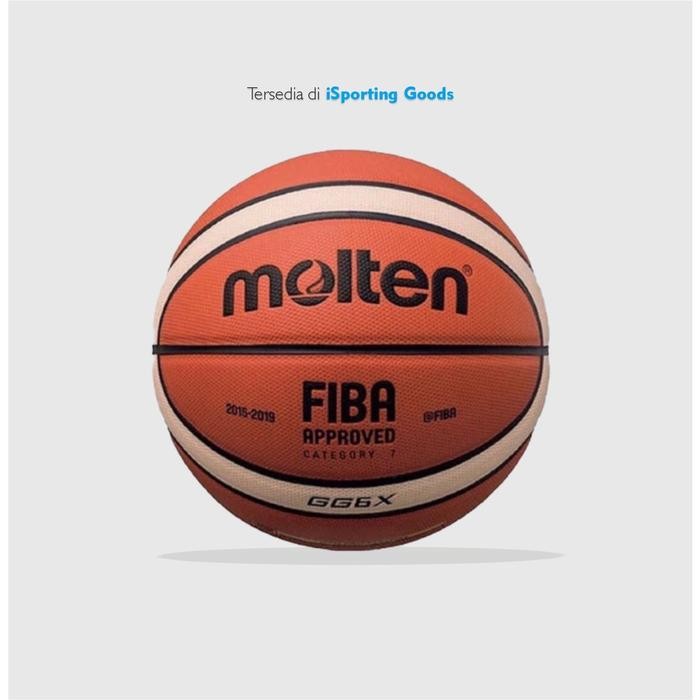 fb17- Molten Bola Basket Molten Gg6X Original Bola Basket Size 6