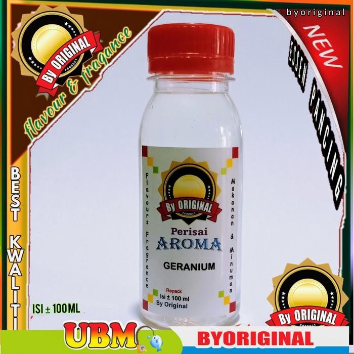 STOK TERBATAS  ESSEN BIANG AROMA GERANIUM . ESSENCE GERANIUM FLAVOUR. ESSEN GRANIUM AROMA
