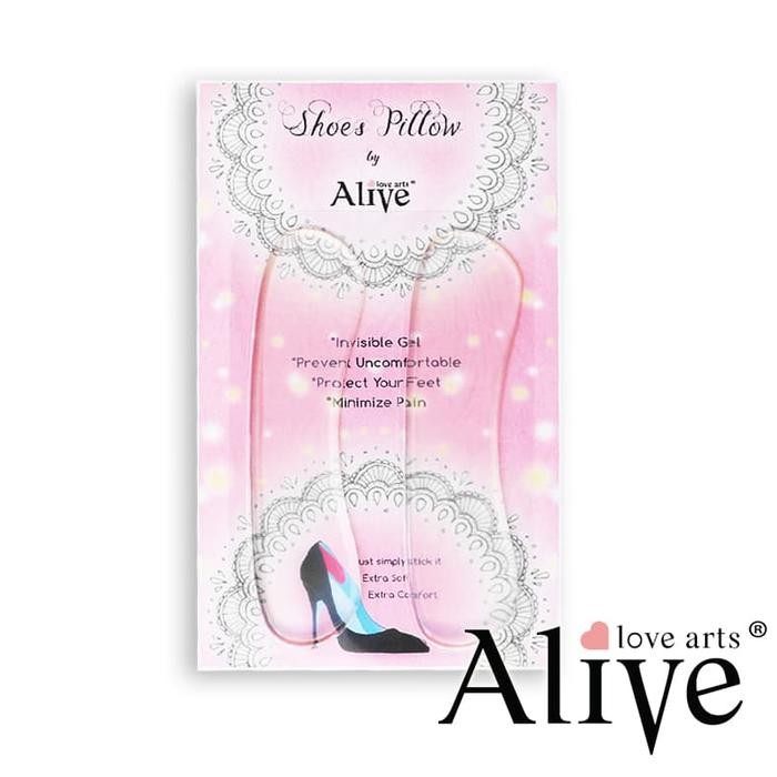 AliveLoveArts Paket Shoes Pillow 3 pcs Gel Pad Sepatu Fashion Wanita