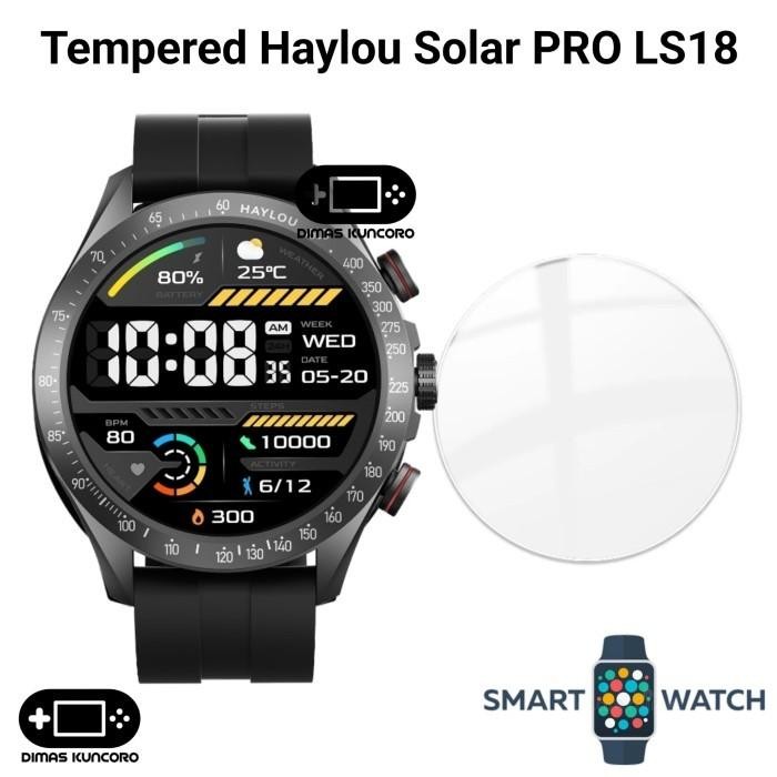 Tempered Haylou Solar PRO LS18 antigores glass screen guard layar lcd haylou solar pro ls18