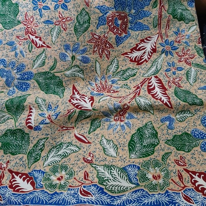 kain batik 3 negri cream