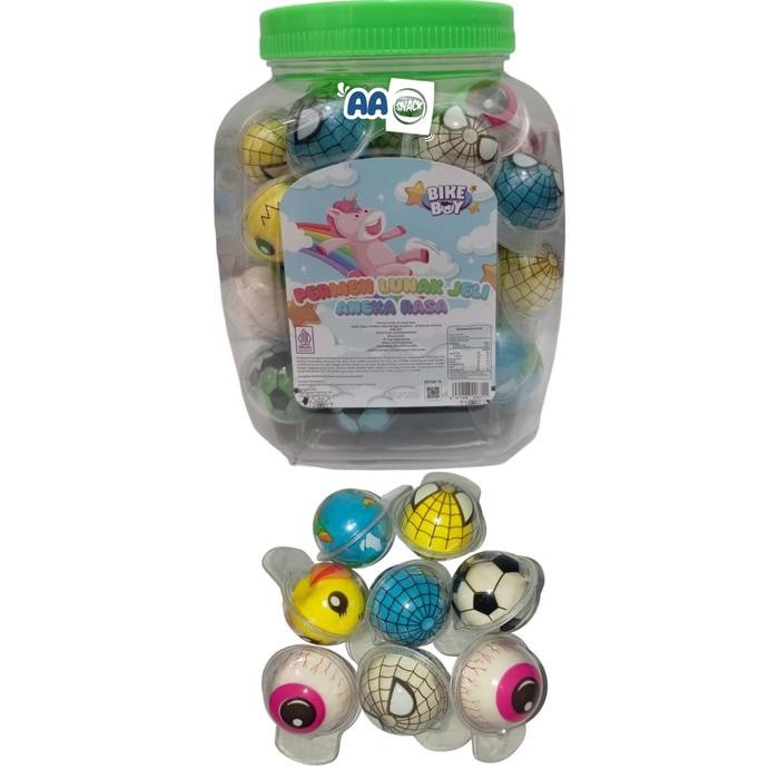 Lansungkirim- Softies Permen Lunak Toples Isi 50