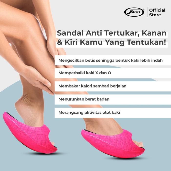 av4b- Sandal Terapi Pelangsing Kozuii Slim Sandal Kesehatan Healthy Shoes
