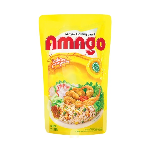 AMAGO MINYAK GORENG SAWIT REFFIL 2 LITER