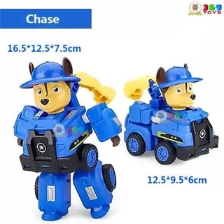 MAINAN ROBOT COWO PAW PATROL 2 IN 1 ROBOT ANJING MAINAN MOBIL