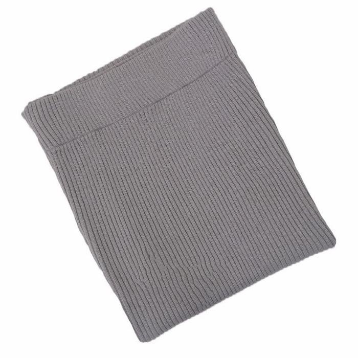 ROK SERUT RAJUT FIT BODY karet panjang Wanita Maxi Mini Tebal Bawahan Cewek Casual Kerja Basic