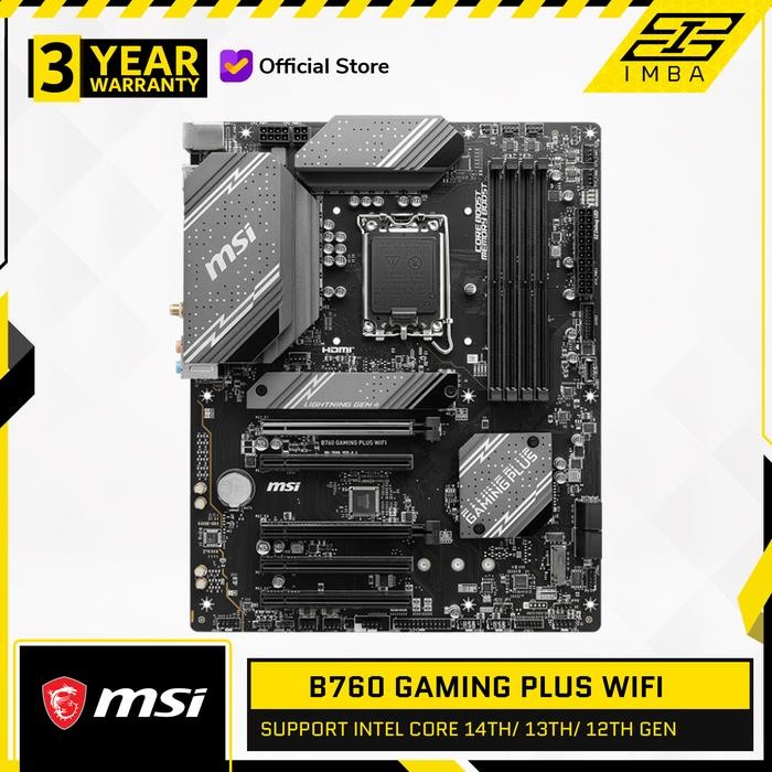 MSI B760 GAMING PLUS WIFI LGA 1700