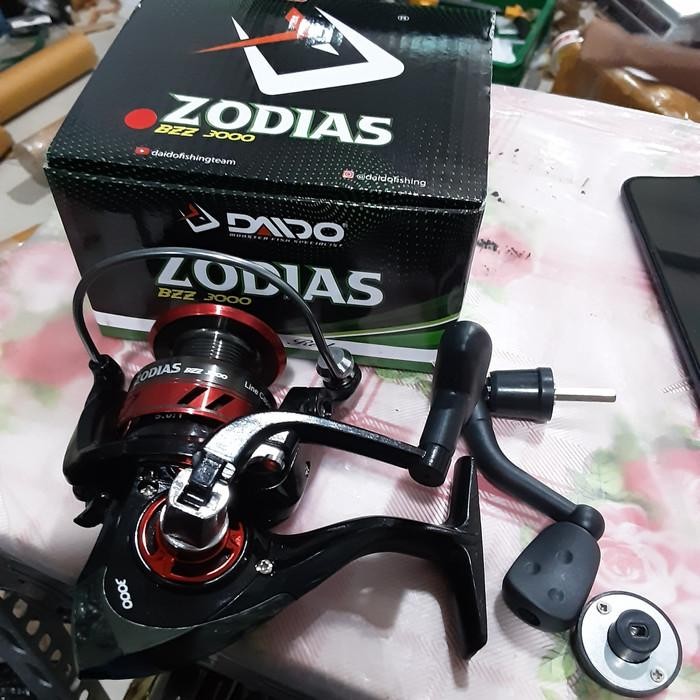 Rel Rell Daido Zodias 2000 Gulungan Pancing Katrol Pancing Murah