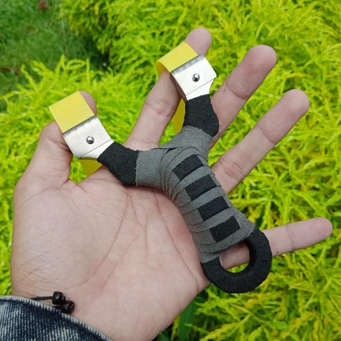 q9v5- Ketapel Piaoyu Paket Lengkap Slingshot Ott