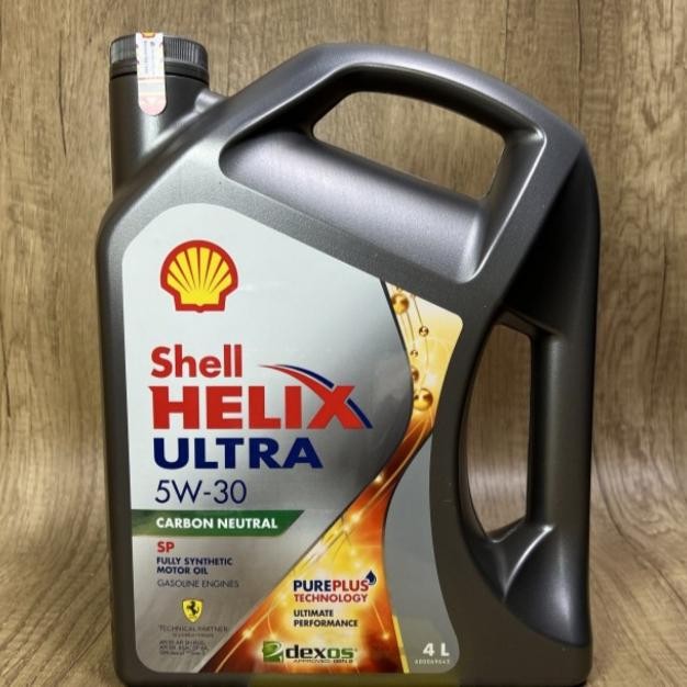 Oli Shell Helix Ultra ( 5W-30 ) ,Fully Synthetic ,4Liter ,Original