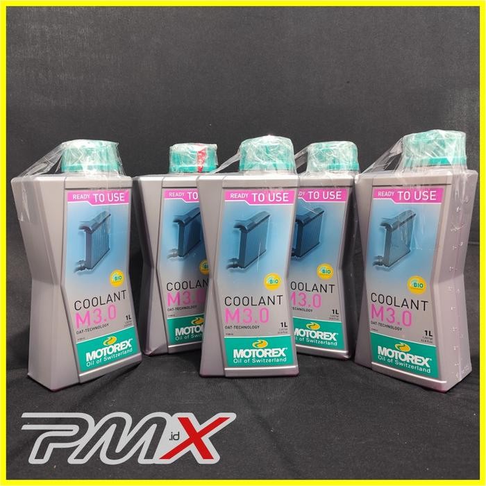 Coolant Motor Motorex M3.0 1 Liter - Cairan Radiator Anti Karat Siap Pakai Radiator Balap Original