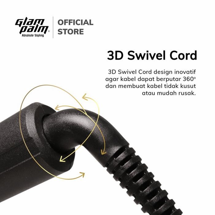 Glampalm Curling Iron GP 618 AM