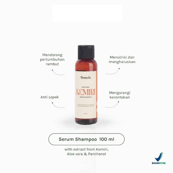 qdsi- Bonvie Serum Shampoo Kemiri