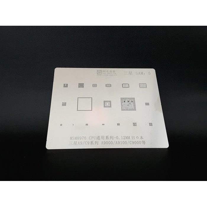 Cetakan IC Bga Amaoe Samsung A9/C9 (Sam 5) 0.12MM Original