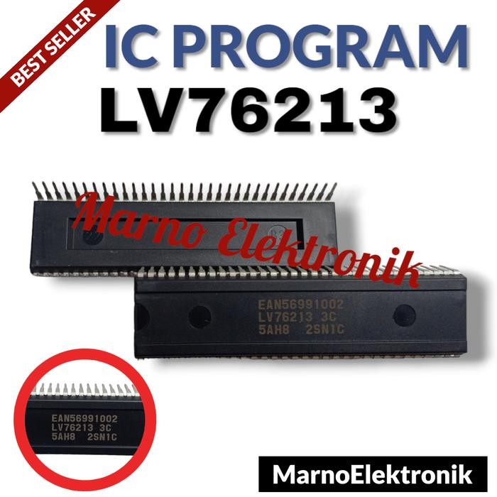 IC PROGAM LG LV76213 3C IC CHIPSET LV 76213 3C ASLI ORIGINAL ORI