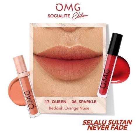 evnc- Paket Ombre Omg / Ombre Lipcream Omg / Lipcream Oh My Glam / Lipstik Omg / Make Up Omg