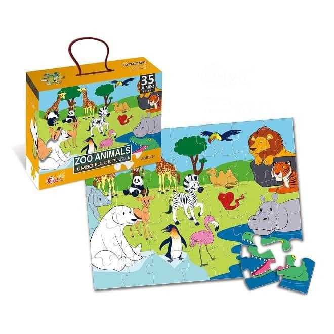 oas5- Mainan Puzzle Zoo Animals Hwa1369816