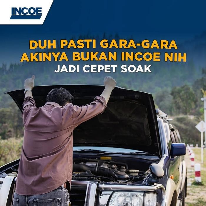 Incoe Premium Astra Aki Mobil Truk Delta N100 - 100Ah Aki Basah #Gratisongkir