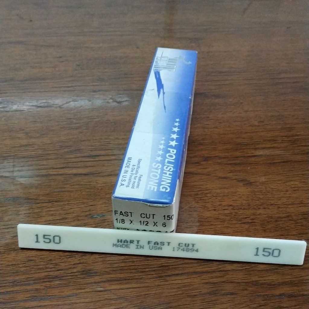 Batu Poles batu gosok Grade 150 Putih