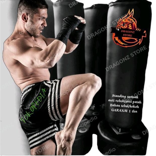 samsak berdiri standing samsak sanbag besar isi air/pasir