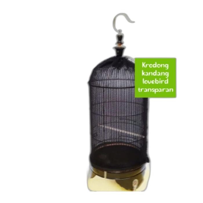TERLARIS Krodong transparan kandang kapsul lovebird READY STOCK